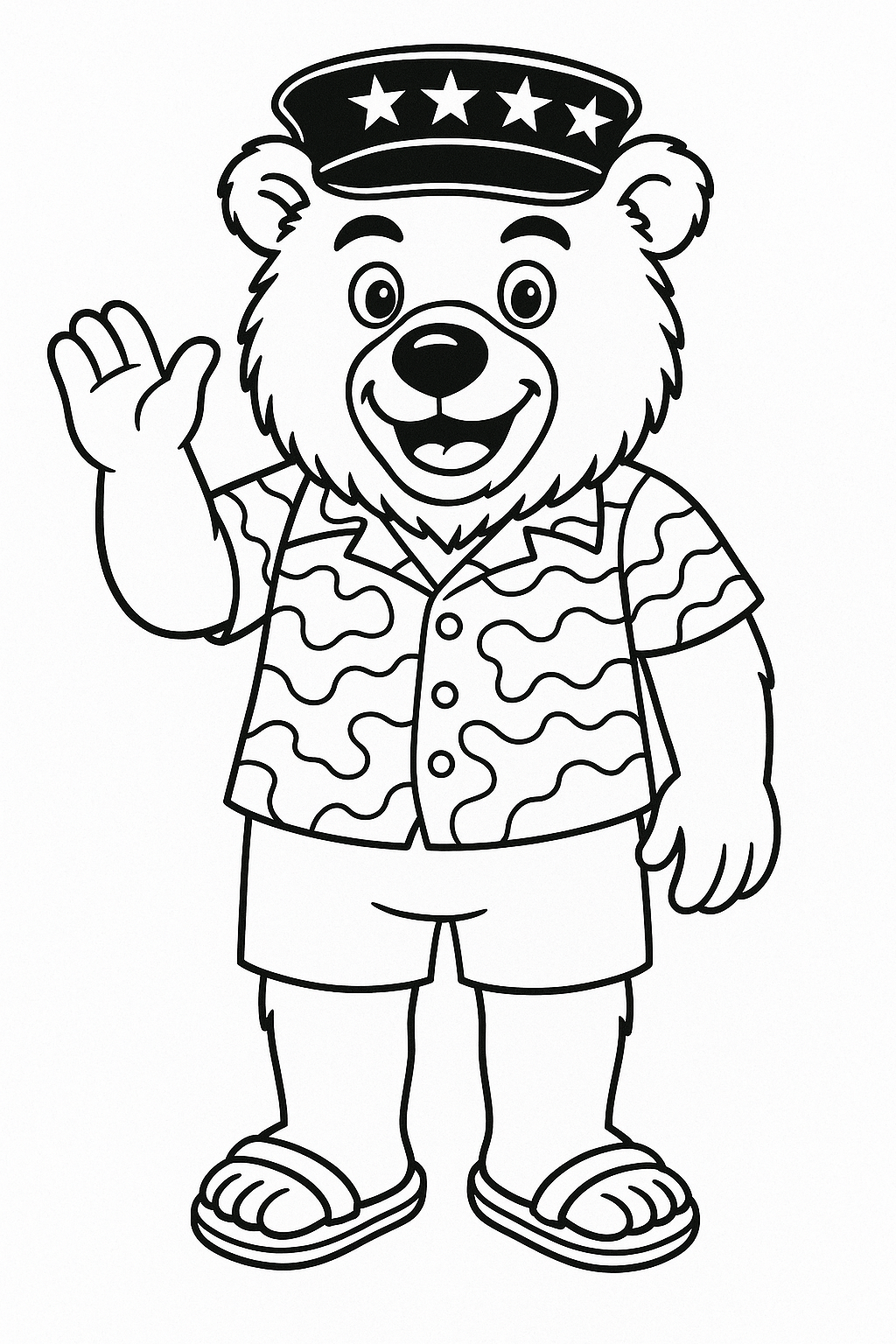 Camo Bear